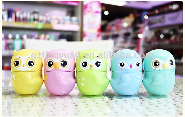 メイク/プラスチック化粧品瓶、ローション/エマルジョン/クリームボトル/容器(pp、かわいい&プリティ動物(愛の鳥)、30グラム)-瓶、容器類問屋・仕入れ・卸・卸売り