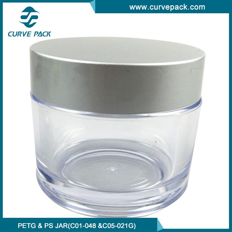 熱い販売の良質安い中国の空のプラスチック製のクリームジャー卸売-瓶、容器類問屋・仕入れ・卸・卸売り