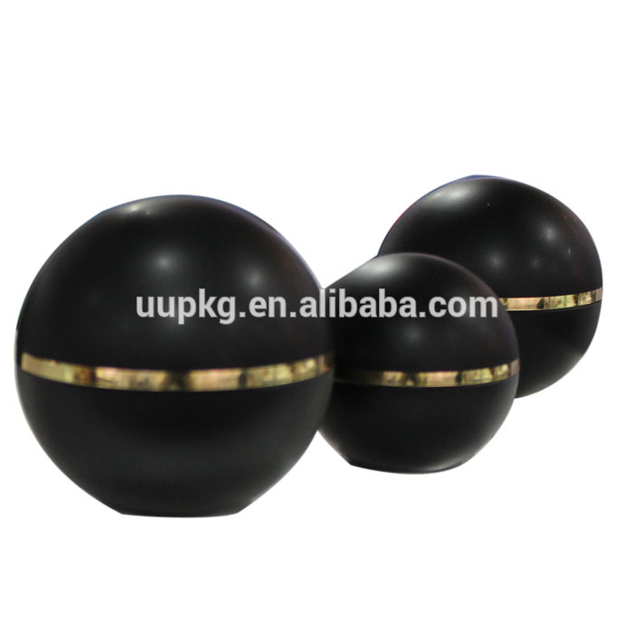 uu包装の高品質15g30g50gボールの形のアクリルジャー工場直接販売-瓶、容器類問屋・仕入れ・卸・卸売り