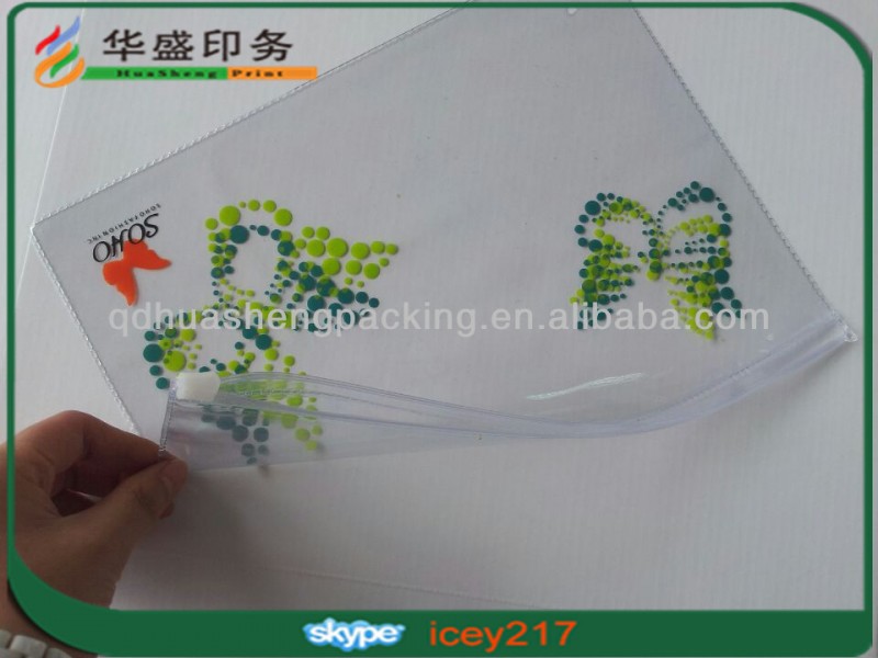 カスタムプラスチックスライダー売れ筋クリア透明なポリ塩化ビニール袋-包装袋問屋・仕入れ・卸・卸売り