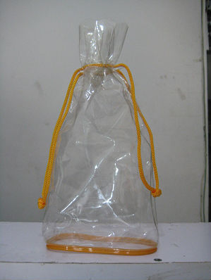 透明なポリ塩化ビニール巾着袋( wz8657)-包装袋問屋・仕入れ・卸・卸売り