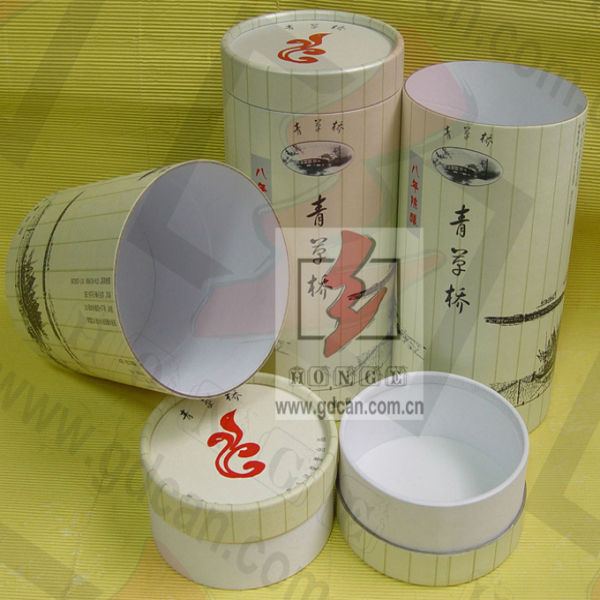 ファッション用丸紙箱ボディスクラブ容器-梱包箱問屋・仕入れ・卸・卸売り