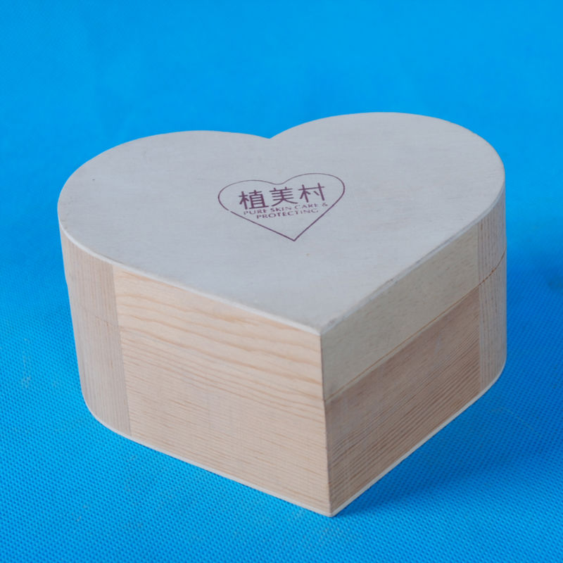 ハンドメイドハート形の木製工芸品化粧品の包装箱-その他包装資材問屋・仕入れ・卸・卸売り