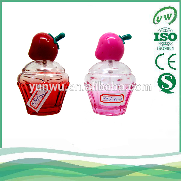50ミリリットル細かいかわいいイチゴ形状香りアトマイザー香水瓶スプレー用女の子-問屋・仕入れ・卸・卸売り