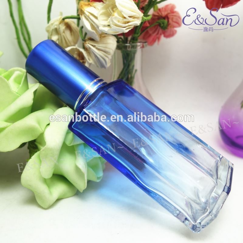 Bulefx1001-50ml卸売香水アルミキャップ付ボトル詰め替え空ガラスアトマイザースプレーボトル-ボトル問屋・仕入れ・卸・卸売り