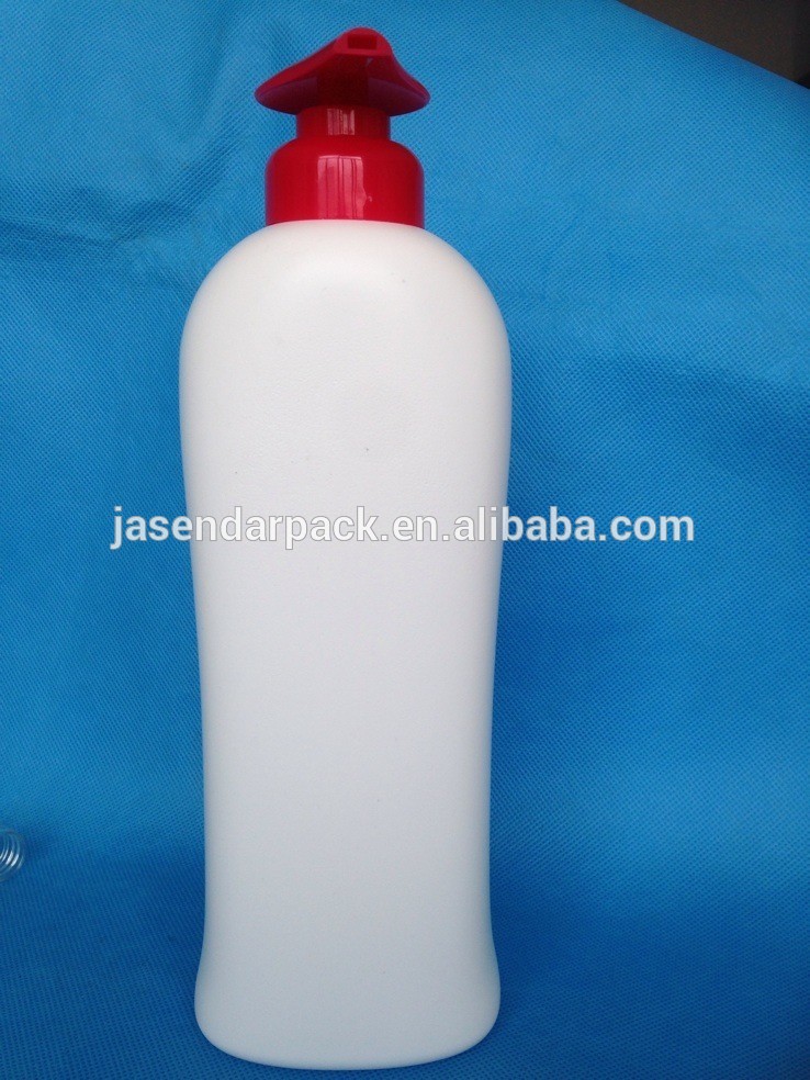 hdpe化粧1lプレスポンプ付きプラスチック製のシャンプーボトルキャップ-ボトル問屋・仕入れ・卸・卸売り