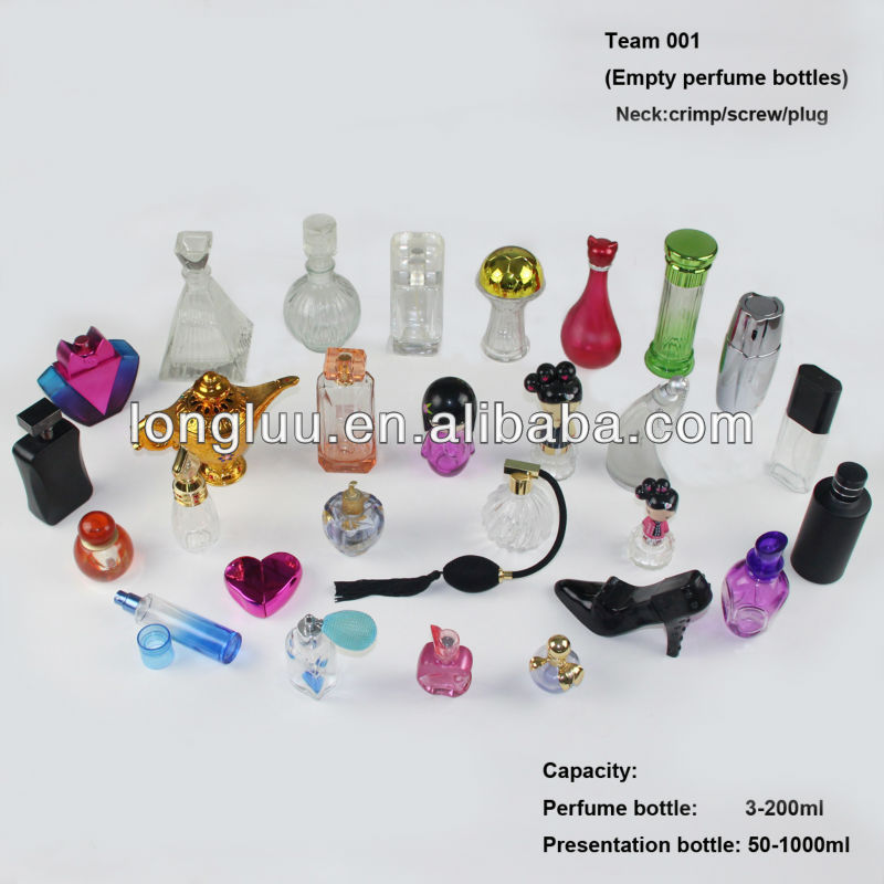 卸売の香水瓶のすべての種類の香水ガラスボトル空の香水瓶-ボトル問屋・仕入れ・卸・卸売り