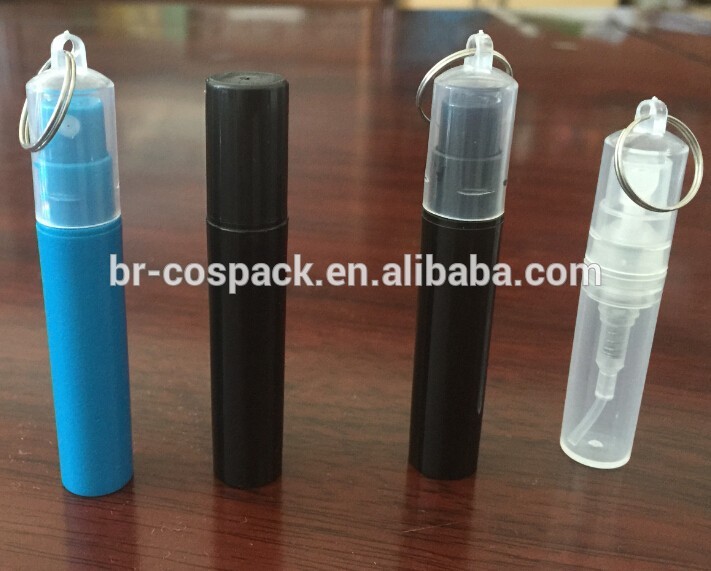 丸いプラスチック製のポケット2mlホワイト香水ポケットスプレープラスチック容器、 ボトル噴霧器-ボトル問屋・仕入れ・卸・卸売り