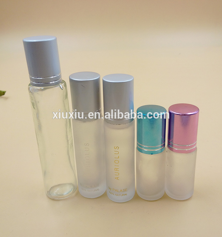 無料サンプルつや消しロール上のガラスバイアル8ミリリットル卸売用cosmeic-ボトル問屋・仕入れ・卸・卸売り