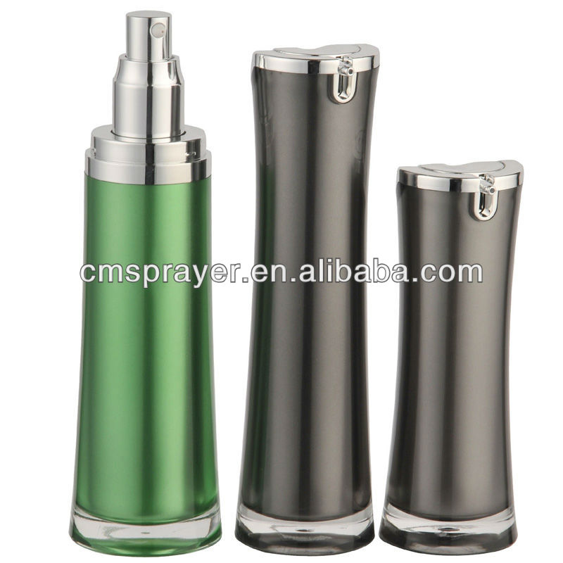 ユニークなアクリルエアレスポンプボトルスリムカラフル30ml50ml100ml-ボトル問屋・仕入れ・卸・卸売り