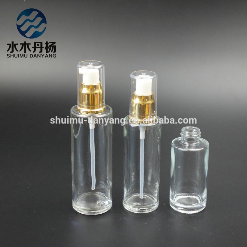 100ミリリットルエアレス化粧品ガラスローションボトルポンプ噴霧器と-ボトル問屋・仕入れ・卸・卸売り