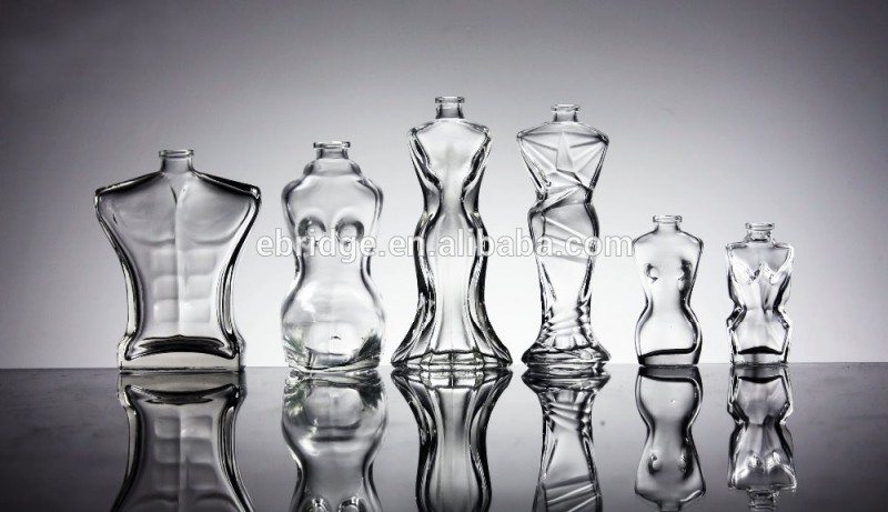 女性/男性ボディ形状高品質ガラス香水瓶-ボトル問屋・仕入れ・卸・卸売り