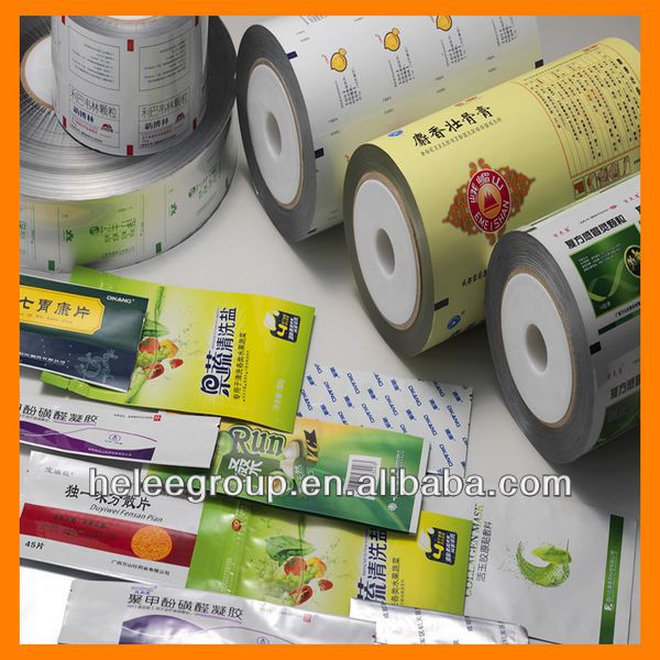 紙/フィルム/foil、 医薬品の包装に使用されるプリント付き　小袋- ストリップ-フィルム類問屋・仕入れ・卸・卸売り