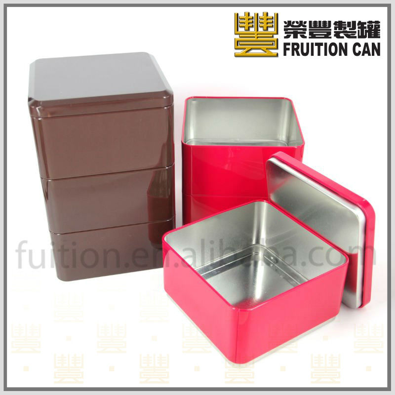 正方形の錫のパッキングを積み重ねることは箱に金属をかぶせることができる-缶問屋・仕入れ・卸・卸売り