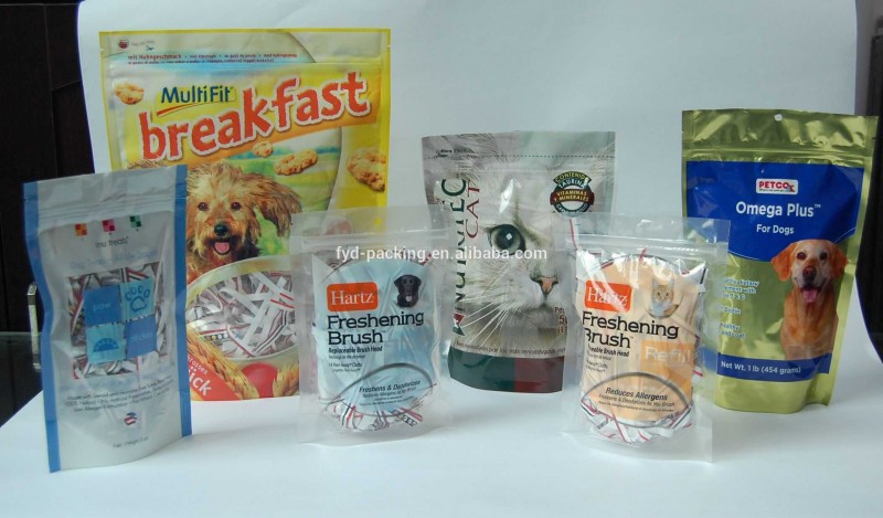 ジップロックのプラスチック包装の袋のための猫、 犬の、 バニー、 魚-フィルム類問屋・仕入れ・卸・卸売り
