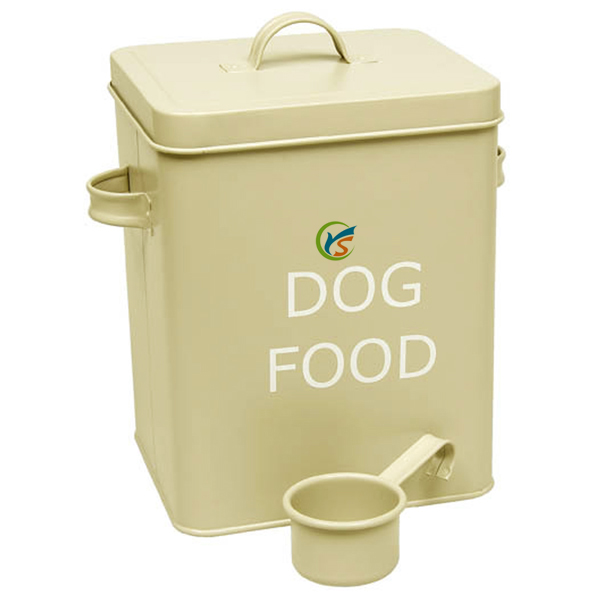 金属レトロスタイル犬食品収納スズ-問屋・仕入れ・卸・卸売り
