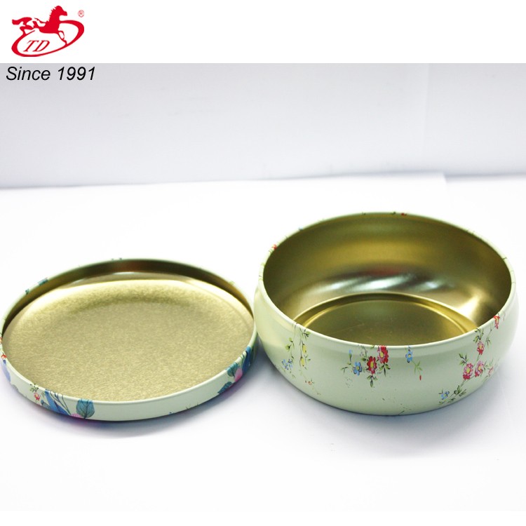 カスタマイズされた売れ筋ラウンドキャンドル錫/丸い形のワックスのブリキの箱-缶問屋・仕入れ・卸・卸売り