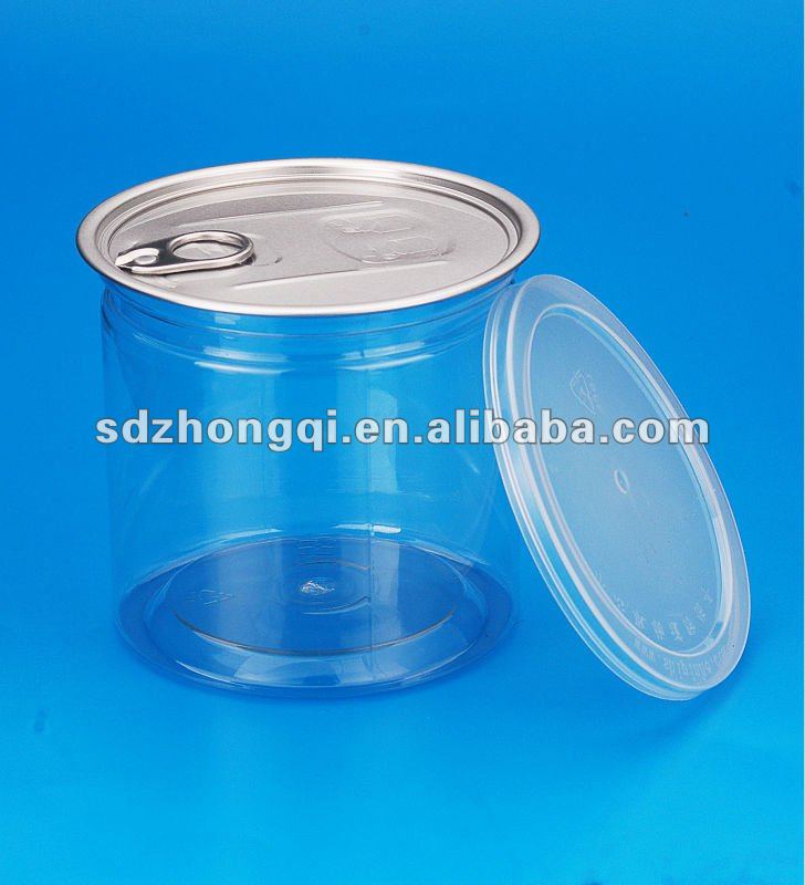 高品質一学年ペット原料680ミリリットルプラスチック缶キャンディ-缶問屋・仕入れ・卸・卸売り