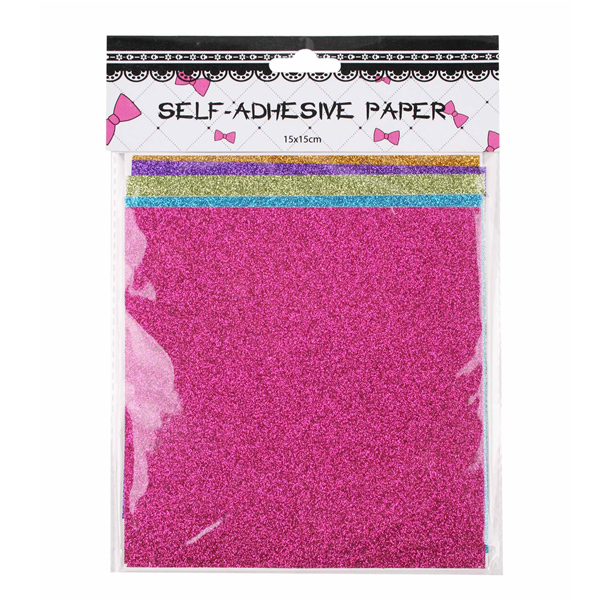 Lichengcbt26卸売スクラップブッキング用の紙、 自己- 接着剤ピンクの輝きの紙-プリンター用紙問屋・仕入れ・卸・卸売り