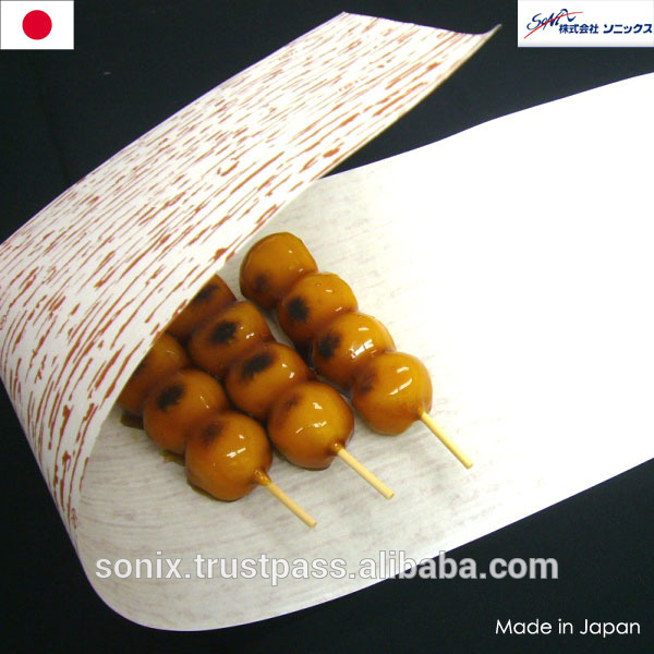 人工竹肌、 日本の食べ物のために使用可能な包装紙、 パラフィンワックスでコーティングされた-パッケージ用紙問屋・仕入れ・卸・卸売り