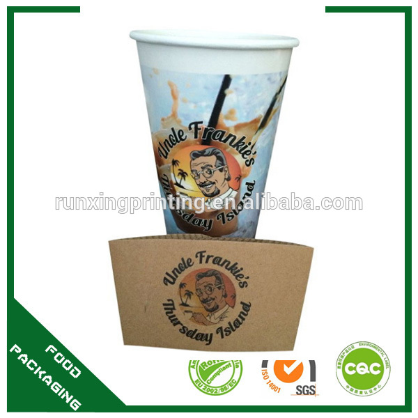 カスタムロゴが印刷され使い捨ての紙のコーヒーカップ-専門用紙問屋・仕入れ・卸・卸売り