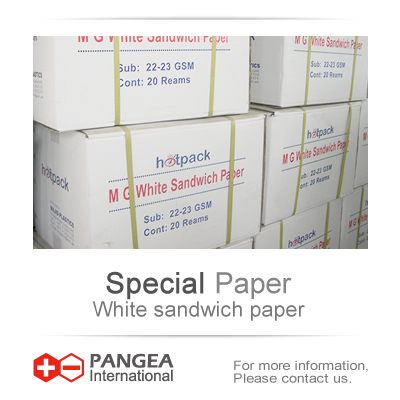 白いサンドイッチ紙-専門用紙問屋・仕入れ・卸・卸売り