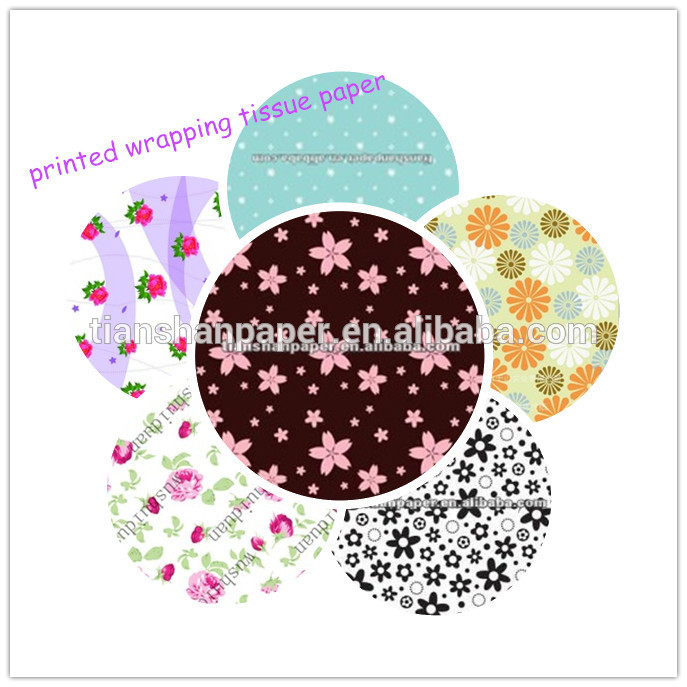 印刷されたティッシュペーパー/printedカラフルなティッシュペーパー-専門用紙問屋・仕入れ・卸・卸売り