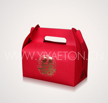 紙赤中国で結婚式の好意のボックス-梱包箱問屋・仕入れ・卸・卸売り