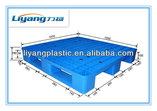 青衛生的なプラスチックパレット1000*1000*160mmマレーシア-パレット問屋・仕入れ・卸・卸売り