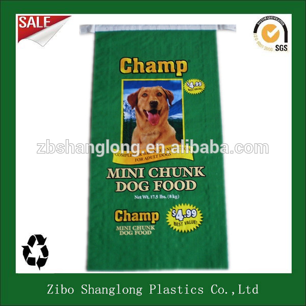カラフルなboppのフィルム積層25キロpp不織布動物性食品の袋、 ドッグフードの袋-包装袋問屋・仕入れ・卸・卸売り