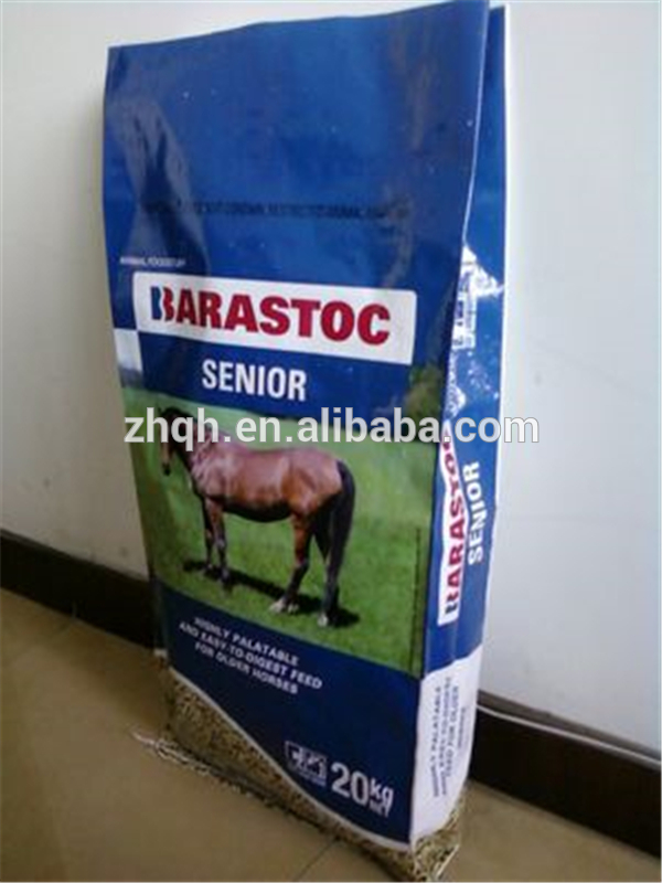 馬フィードバッグ20lb bopp積層不織布バッグ50キログラム卸売で米国-包装袋問屋・仕入れ・卸・卸売り
