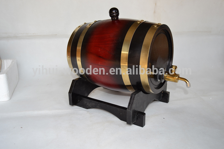 パインウッド小さな木製ワイン樽3l-ドラムス、バケツ、およびバーレル問屋・仕入れ・卸・卸売り