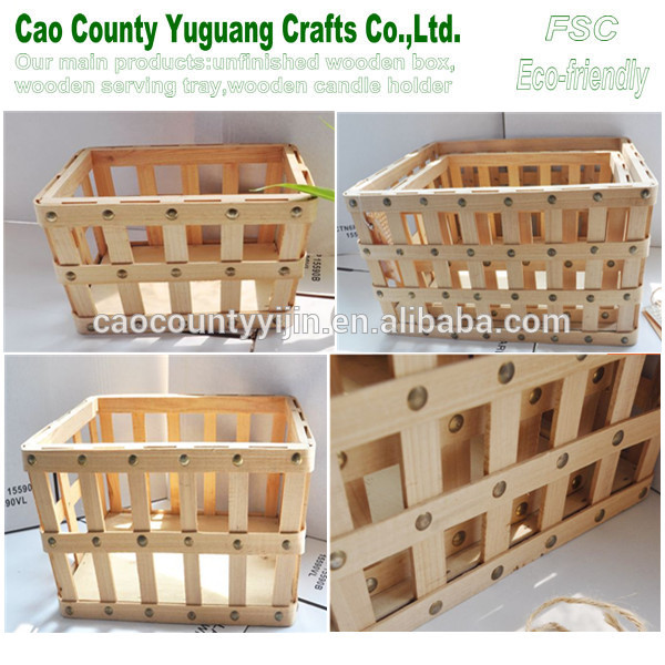 卸売木製リンゴの木枠、 木製の輸送用木製コンテナ、 木製の牛乳箱-かご問屋・仕入れ・卸・卸売り