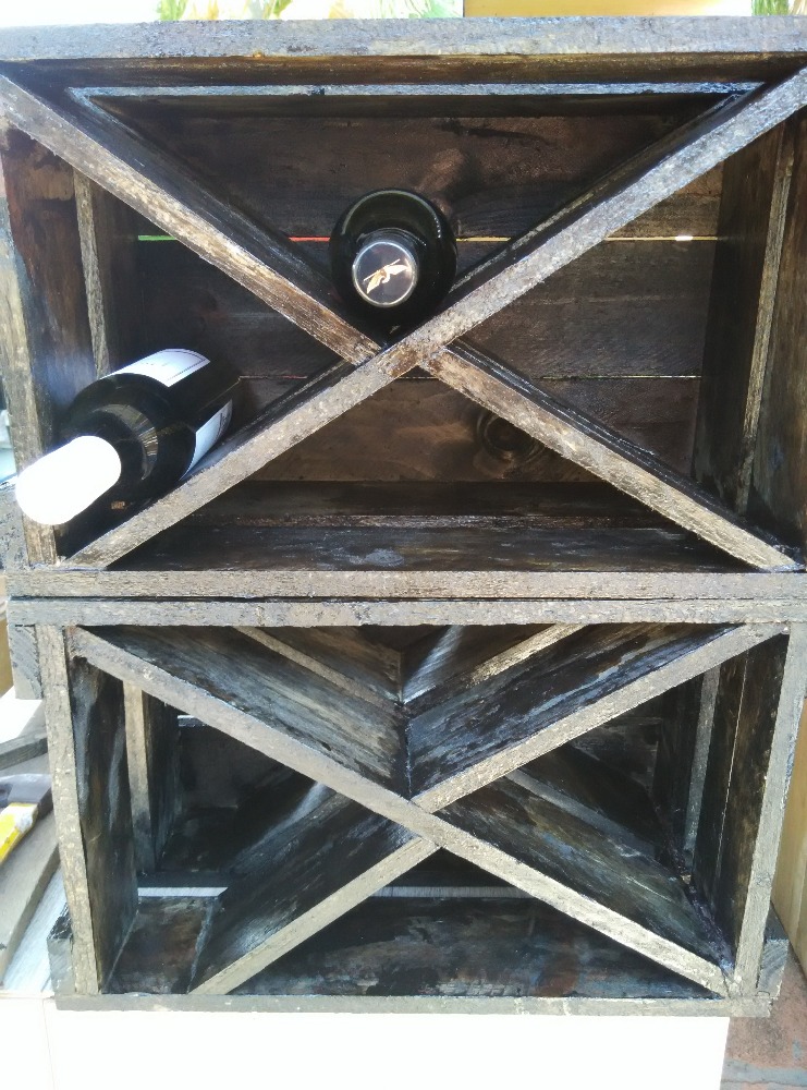 カスタム木製仕切り付きワインボトルの箱-かご問屋・仕入れ・卸・卸売り