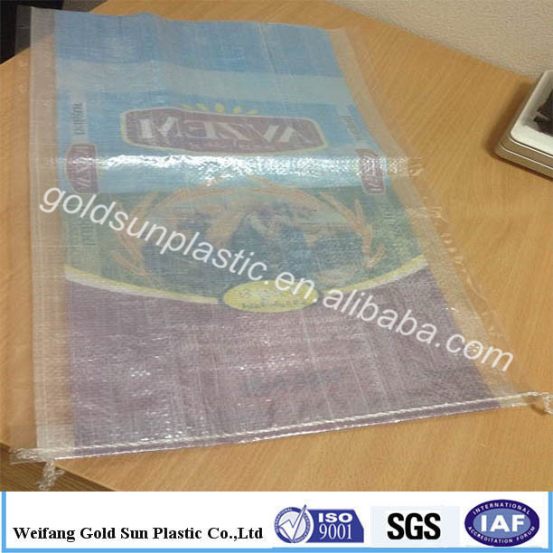 中国工場25キログラム50キログラムプラスチックライスバッグ-包装袋問屋・仕入れ・卸・卸売り