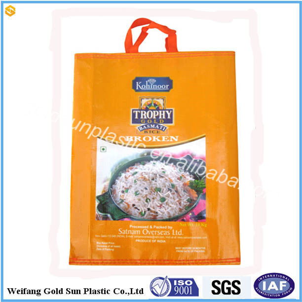 25kg50キロの穀物砂糖小麦粉米フィード肥料をラミネートしたハンドルppは不織布バッグ中国のトートバッグpp不織布バッグメーカー-包装袋問屋・仕入れ・卸・卸売り