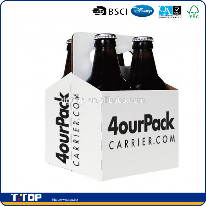 東莞工場fsc4を作ったカスタムパックのビールのキャリア-梱包箱問屋・仕入れ・卸・卸売り