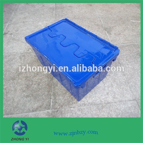 ネスト可能なプラスチック製のロジスティック/移動/輸送クレート/ふた付き容器-かご問屋・仕入れ・卸・卸売り