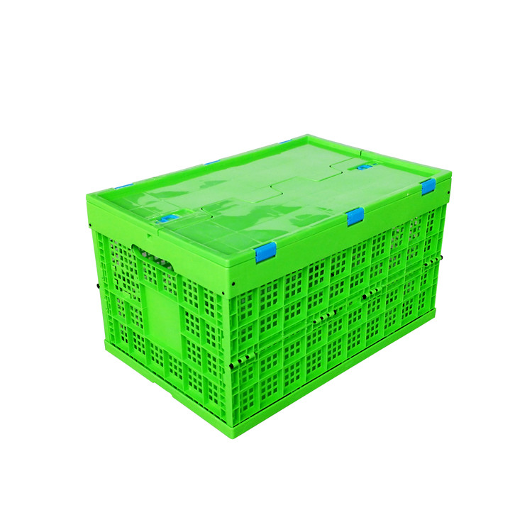 600*400*340 ミリメートル折りたたみ メッシュ スタイル プラスチック ストレージ クレート-問屋・仕入れ・卸・卸売り