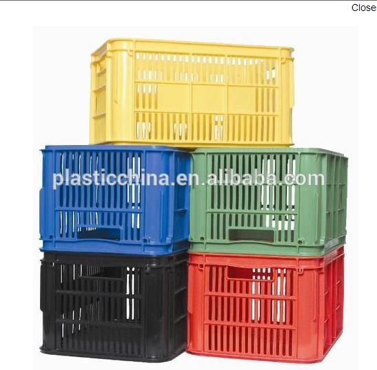工場出荷時の価格を飾る果実の木箱、 プラスチッククレートボックス、 プラスチック製のフルーツのストレージクレート-かご問屋・仕入れ・卸・卸売り