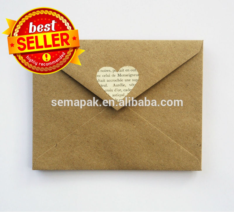 印刷されたカラフルなホット2015中国製クラフト紙の封筒-郵送用封筒問屋・仕入れ・卸・卸売り