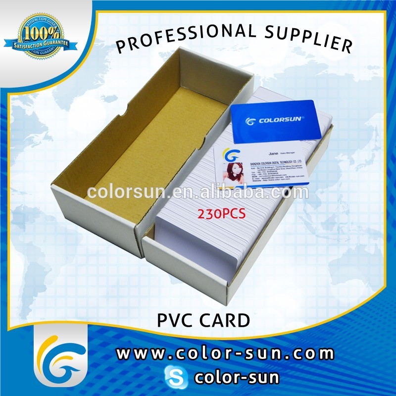 ブランクinkject pvc idカードことが直接プリント用エプソン/キヤノンprinnterでpvcカードトレイ-包装用トレー問屋・仕入れ・卸・卸売り