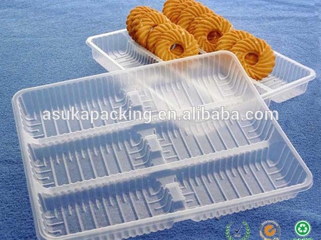 生分解性foodtrays、 クッキー用の透明なプラスチックのトレー、 再生プラスチックトレイ-包装用トレー問屋・仕入れ・卸・卸売り