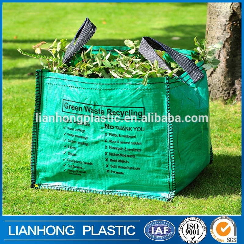 輸出高品質とバイオ分解性グリーンカラーガーデンバッグ、 ポップアップ育てるバッグ、 ガーデン廃棄物バッグ-問屋・仕入れ・卸・卸売り