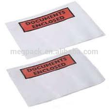 印刷された文書財布プラスチックパッキングリスト同封封筒-郵送用封筒問屋・仕入れ・卸・卸売り