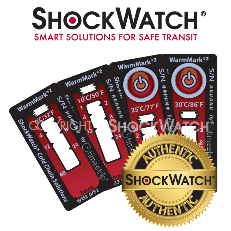 Shockwatch WarmMark2時間温度インジケータ-異なる感度利用可能-問屋・仕入れ・卸・卸売り