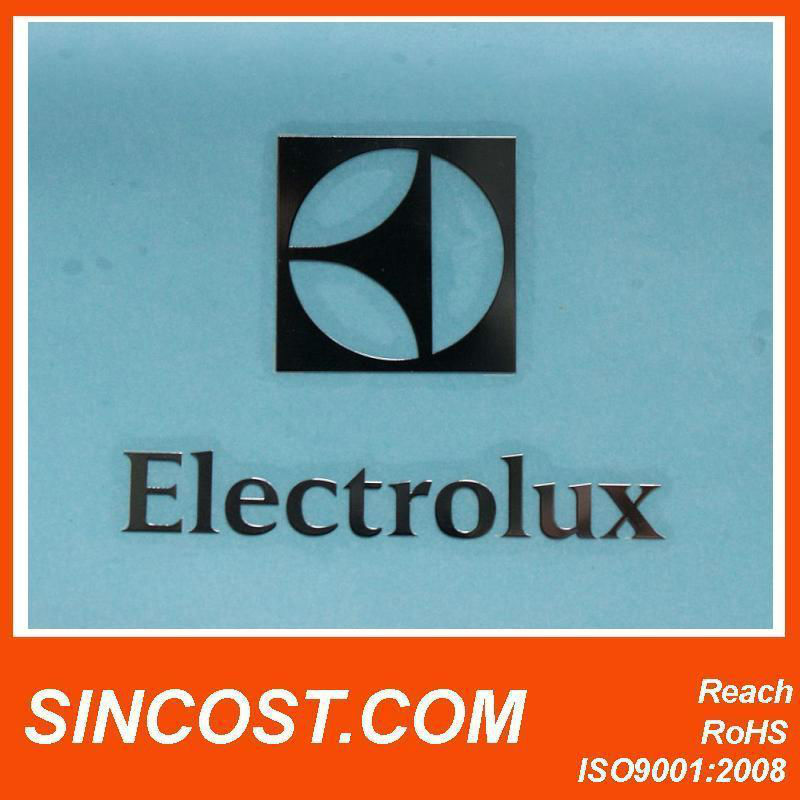 2016 electrofromingラベル電気めっきクロムニッケルロゴ-包装ラベル問屋・仕入れ・卸・卸売り