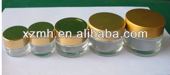 透明な化粧品エマルジョンキャップ付きガラス瓶-瓶、容器類問屋・仕入れ・卸・卸売り