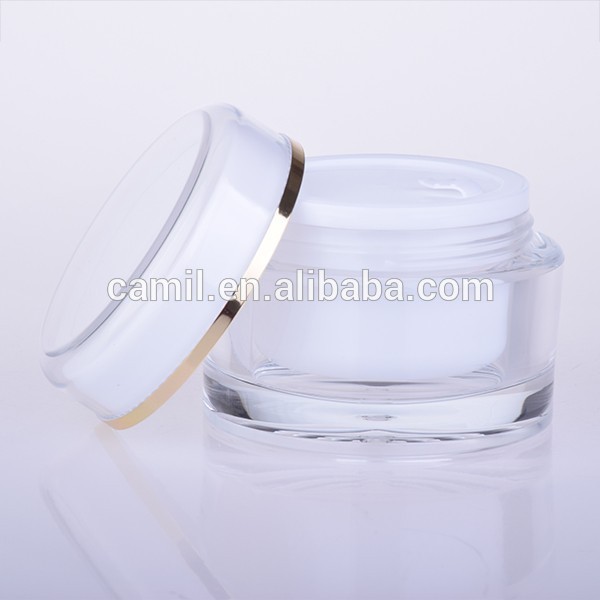15ml30ml50ml100ml200ミリリットル透明な空のクリームのアクリルクリームジャーのための-瓶、容器類問屋・仕入れ・卸・卸売り
