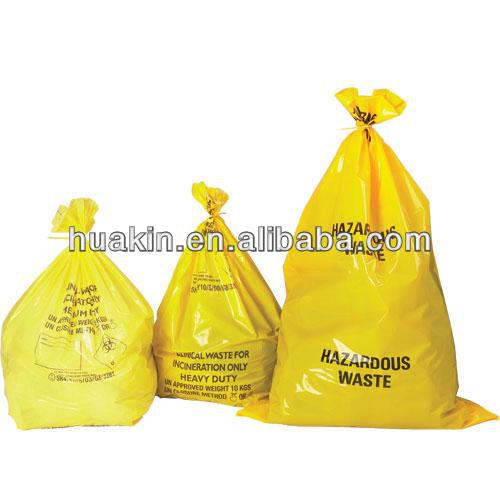 廃棄物のバッグ臨床医療廃棄物袋バイオハザードバッグ-包装袋問屋・仕入れ・卸・卸売り